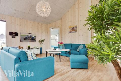 Luksushus nr. 340 har et flott oppholdsrom.