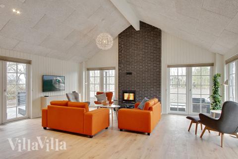 Luksushus nr. 342 har et flott oppholdsrom.