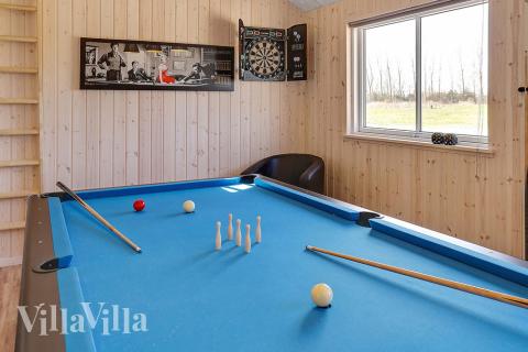 Aktivitetsrom i luksushus nr. 343 med 8 soverom og plass til 20 personer.