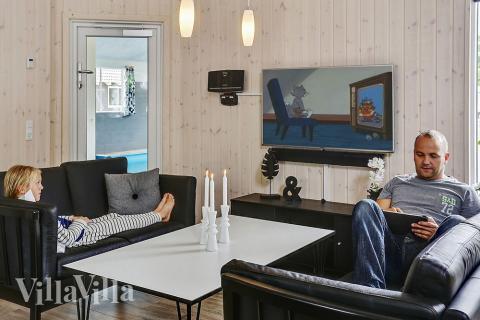 Oppholdsrom med plass til 22 i luksushus nr. 346.