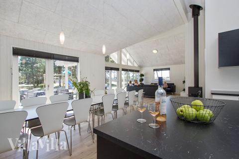 Luksushus nr. 347 har et flott oppholdsrom.