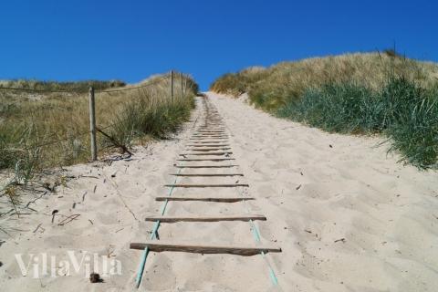 Stranden nær luksushus nr. 348.