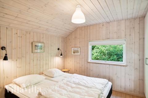 Et av de 5 soverommene i luksushus nr. 352 i Nordsjælland.