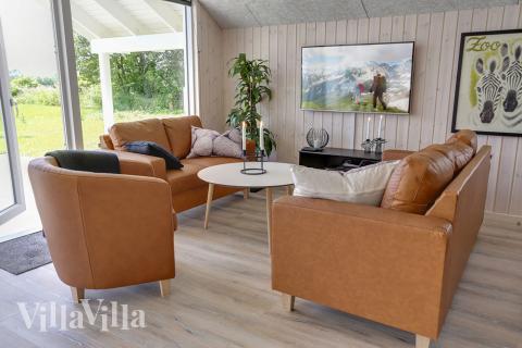 Luksushus nr. 349 har et flott oppholdsrom.