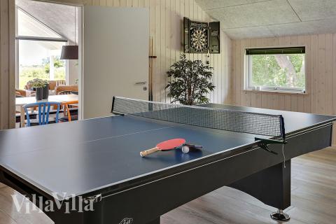 Luksushus nr. 349 til 14 personer tilbyr et stort aktivitetsrom med bl.a. biljard og dart