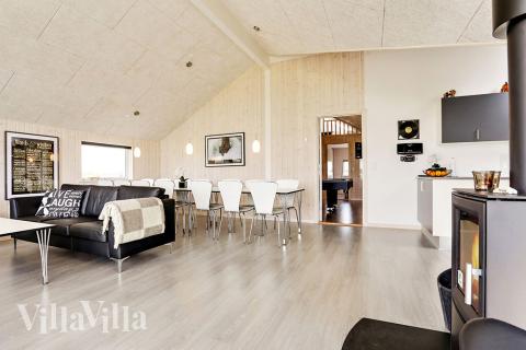 Luksushus nr. 353 har et flott oppholdsrom.