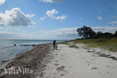 Stranden nær luksushus nr. 355.