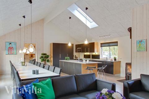 Luksushus nr. 356 har et flott oppholdsrom.