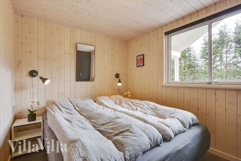 Et av de 9 soverommene i luksushus nr. 362 i Nordsjælland.