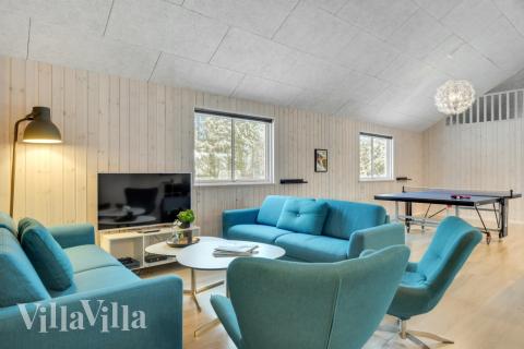 Aktivitetsrom i luksushus nr. 362 med 9 soverom og plass til 24 personer.