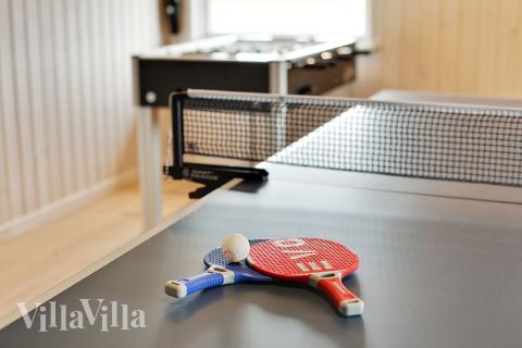 Aktivitetsrom i luksushus nr. 366 med 5 soverom og plass til 14 personer.