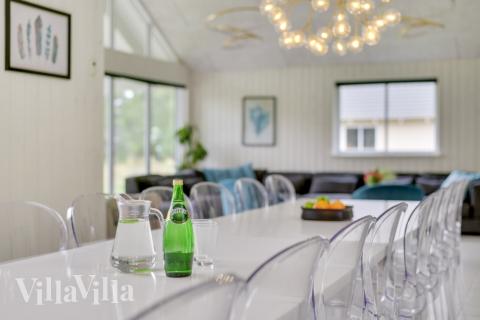 Luksushus nr. 365 har et flott oppholdsrom.