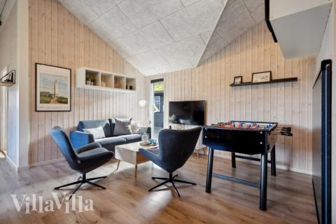 Aktivitetsrom i luksushus nr. 371 med 9 soverom og plass til 21 personer.