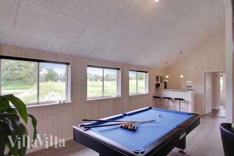 Aktivitetsrom i luksushus nr. 372 med 7 soverom og plass til 18 personer.