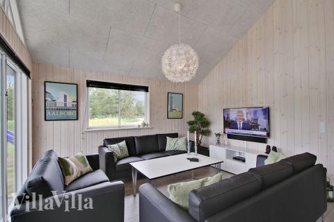 Luksushus nr. 372 har et flott oppholdsrom.