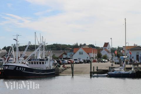 Området rundt Limfjorden, hvor luksushus nr. 373 ligger.