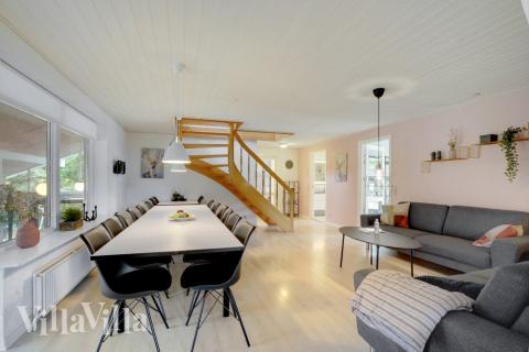 Luksushus nr. 373 har et flott oppholdsrom.