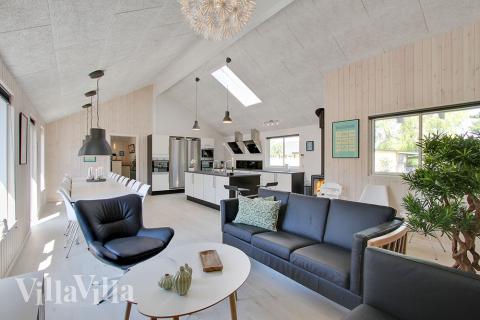 Luksushus nr. 374 har et flott oppholdsrom.