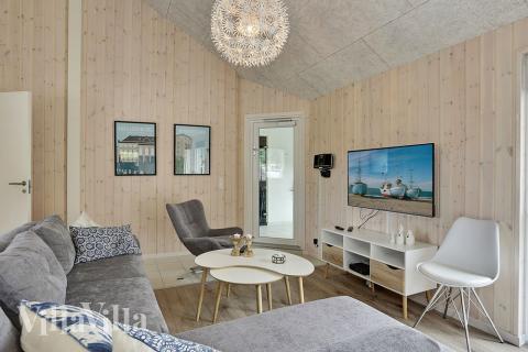 Luksushus nr. 375 har et flott oppholdsrom.