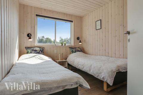 Et av de 7 soverommene i luksushus nr. 377 i Nordsjælland.