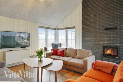 Luksushus nr. 386 har et flott oppholdsrom.