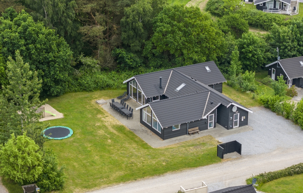 Området rundt Østjylland, hvor luksushus nr. 380 ligger.