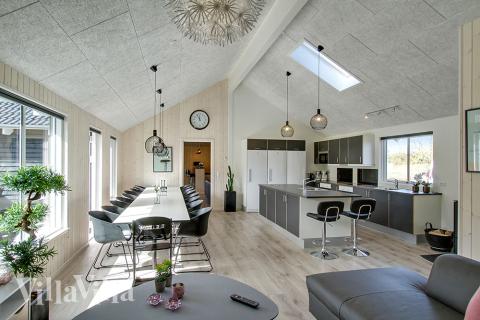 Luksushus nr. 394 har et flott oppholdsrom.