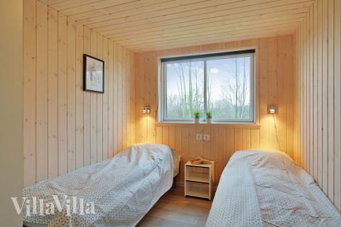 Et av de 9 soverommene i luksushus nr. 701 i Tyskland.