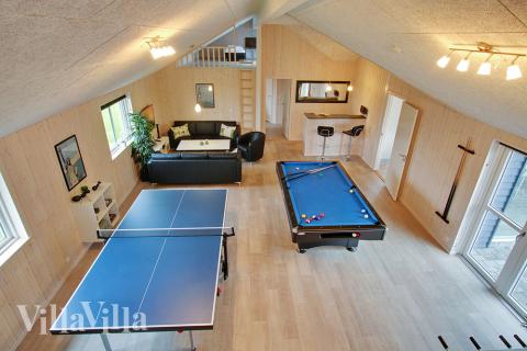 Konkurrer i feriehusets aktivitetsrom når dere besøker luksushus nr. 701 i Tyskland.