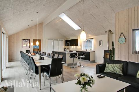 Luksushus nr. 701 har et flott oppholdsrom.