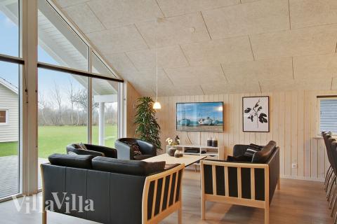 Luksushus nr. 702 har et flott oppholdsrom.