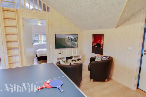 Aktivitetsrom i luksushus nr. 708 med 5 soverom og plass til 12 personer.