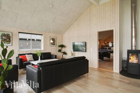 Luksushus nr. 710 har et flott oppholdsrom.