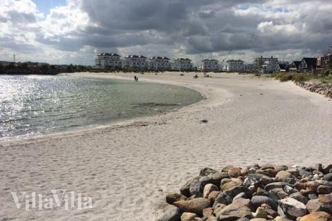 Den flotte stranden nær luksushus nr. 711 ved Tyskland.