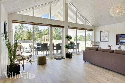 Luksushus nr. 396 har et flott oppholdsrom.