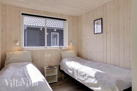 Et av de 6 soverommene i luksushus nr. 713 i Tyskland.