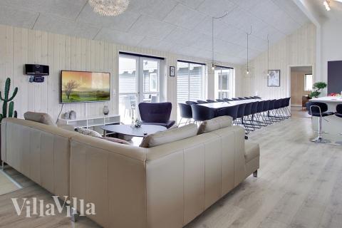 Luksushus nr. 706 har et flott oppholdsrom.