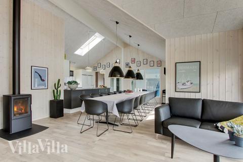 Luksushus nr. 399 har et flott oppholdsrom.