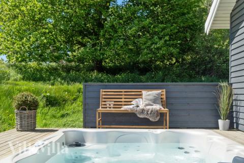 Luksushus nr. 397 har bl.a. et deilig boblebad