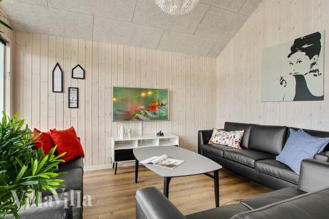 Luksushus nr. 390 har et flott oppholdsrom.