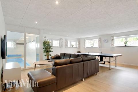 Luksushus nr. 400 til 24 personer tilbyr et stort aktivitetsrom med bl.a. biljard og dart
