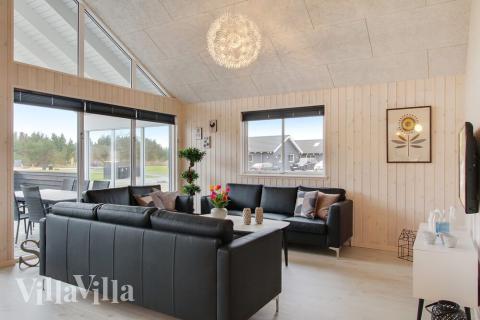 Luksushus nr. 407 har et flott oppholdsrom.