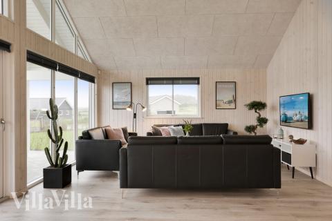 Luksushus nr. 392 har et flott oppholdsrom.