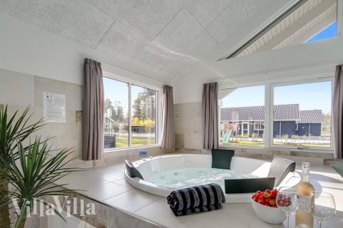 Nyt varmen i boblebadet i luksushus nr. 410 i Nordsjælland