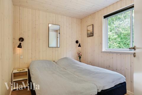 Et av de 6 soverommene i luksushus nr. 416 i Nordsjælland.