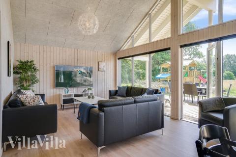 Luksushus nr. 416 har et flott oppholdsrom.