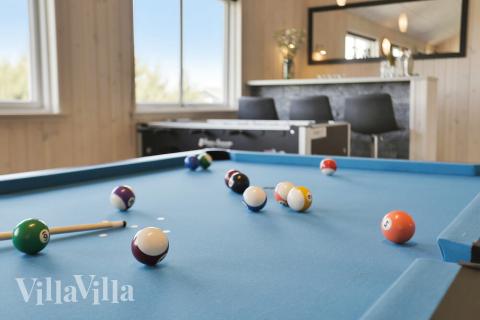 Aktivitetsrom i luksushus nr. 413 med 7 soverom og plass til 20 personer.