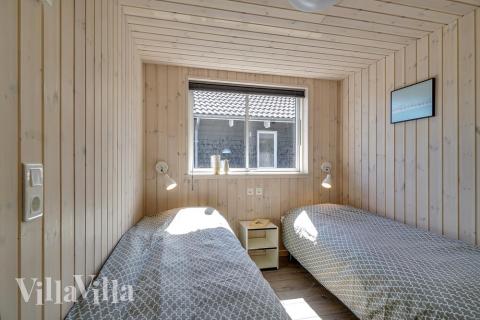 Et av de 6 soverommene i luksushus nr. 717 i Tyskland.