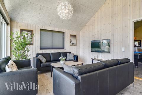 Luksushus nr. 716 har et flott oppholdsrom.