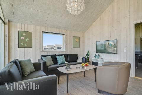 Luksushus nr. 722 har et flott oppholdsrom.